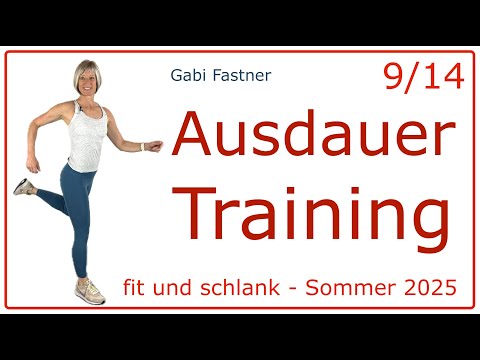 9/14 😎 45 min. Ausdauer Training, ca. 5400 Schritte und 400 Kcal verbrennen, ohne Geräte, im Stehen