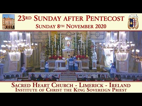 Sunday 8th November 2020: 23rd Sunday after Pentecost