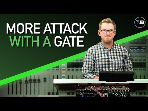 More Attack on Toms with a Gate - Behringer Wing