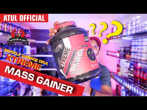 Muscle garage xtreme mass gainer 5kg with creatine, medglobe...