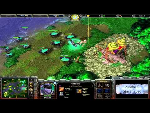 The War Cast - DkH.Starshaped (NE) vs DkH.Orcworker (ORC) - Ft. Starshaped - WC3 #199