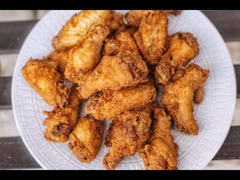 HOW TO FRY CRISPY CHICKEN WINGS