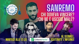 SANREMO 2023: chi DOVEVA VINCERE Chi ne è USCITO MALE BLANCO Spaghetti alla Chitarra 004