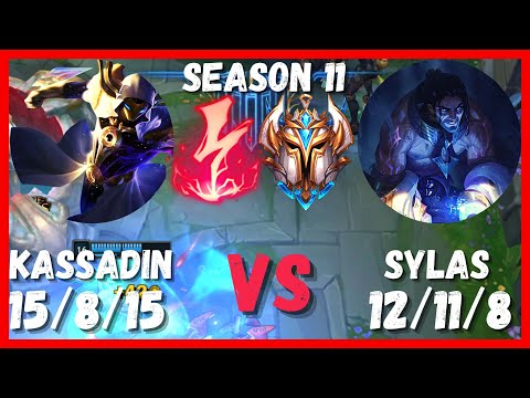 Kassadin Mid KR Challenger vs Sylas Patch 11.7 🎮