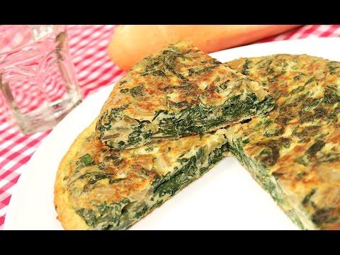 Tortilla de Acelgas muy fácil y deliciosa