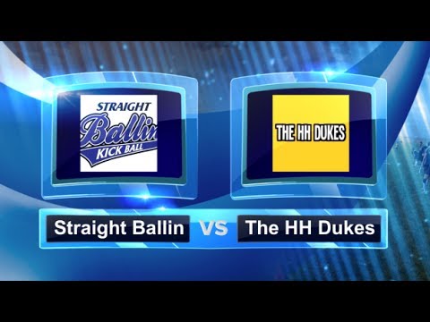 Straight Ballin vs The HH Dukes - Finals - Kickball 4 The Kids #K4TK2014