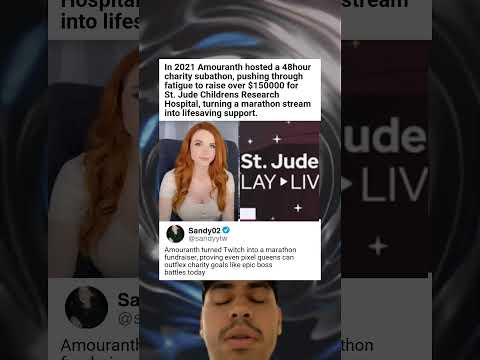 Amouranth's endurance, St. Jude thrives: 48-hour stream, billions captivated.
