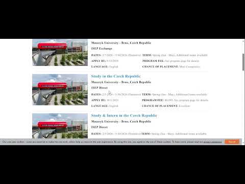 How to Use the ISEP Study Abroad Program Finder (2025)