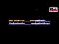 Meri Mehbooba KARAOKE Pardes 1997 Shah Rukh Khan Mahima Chaudary