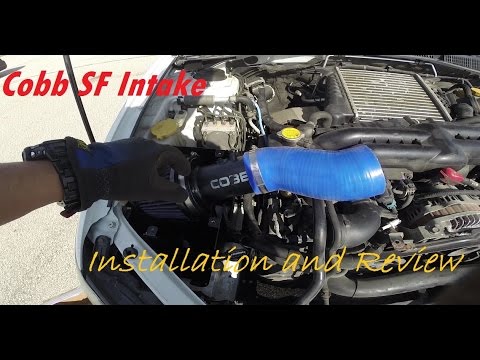 Cobb SF Intake Installation and Review Subaru Legacy GT
