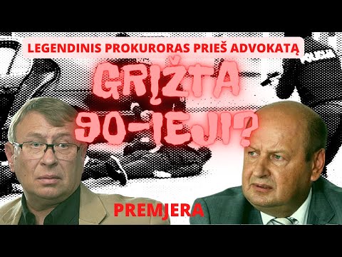 Legendinis prokuroras  Kliunka ir  advokatas  Bužinskas:  teisingumas mirė?