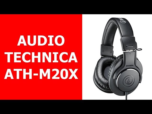 Vídeo relacionado con Audio-Technica ATH-M20X Auriculares Auriculares Profesionales de Monitoraje Negro