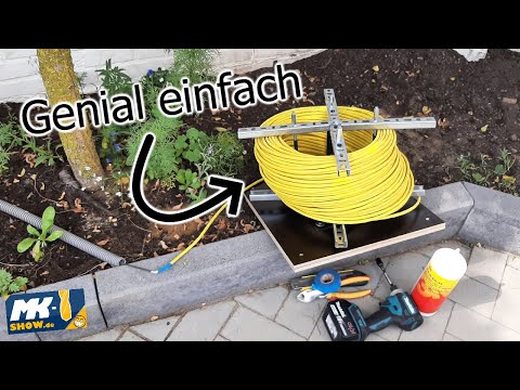 ✔ DIY Kabelabrollhilfe - Kabel abrollen SUPER LEICHT gemacht! (No Commentary)