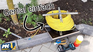 ✔ DIY Kabelabrollhilfe - Kabel abrollen SUPER LEICHT gemacht! (No Commentary)