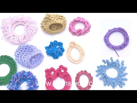 How to decorate hair ties