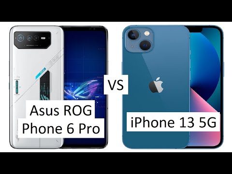 Asus ROG Phone 6 Pro vs iPhone 13 Comparison