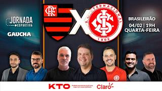 FLAMENGO 1x1 INTER | BRASILEIRÃO | JORNADA DIGITAL | 04/02/2026