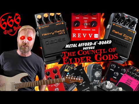 Metal Afford-a-board Vs. 'THE COUNCIL OF ELDER GODS' (HM-2, REVV G4 & MT-2) #Affordaboard