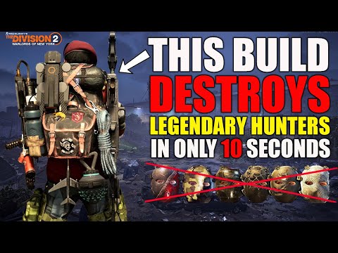 THIS SOLO BUILD DELETES LEGENDARY HUNTERS IN ONLY 10 SECONDS | The Division 2 Oxidizer + Acosta Bag