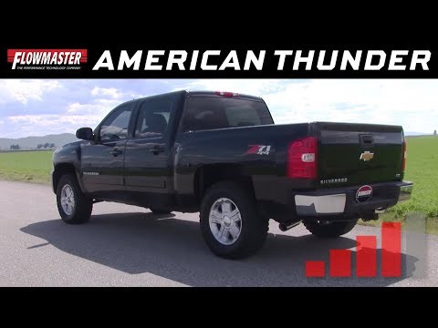 Flowmaster American Thunder - 2007-2013 Chevrolet Silverado / GMC Sierra 1500