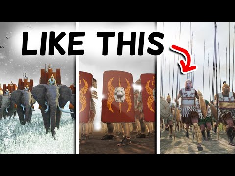 How to use Every Rome 2 Unit Type at it’s BEST