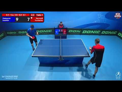 17:30 Oleksandr Ivashkin 3-2 Hennadii Yurchenko West 3 WIN CUP 08.11.2022 | TABLE TENNIS WINCUP