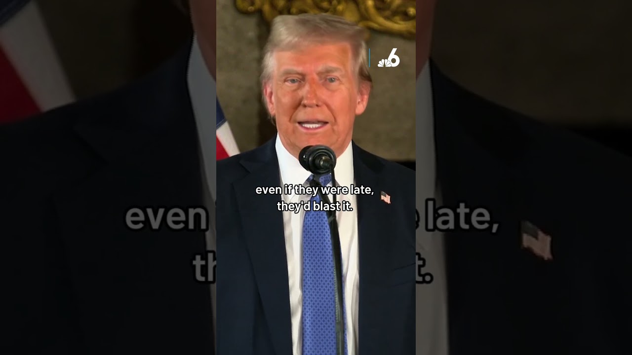 Trump comments on drone sightings