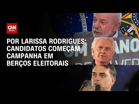 Eleições 2026: Candidatos começam campanha em berços eleitorais; entenda | AGORA CNN