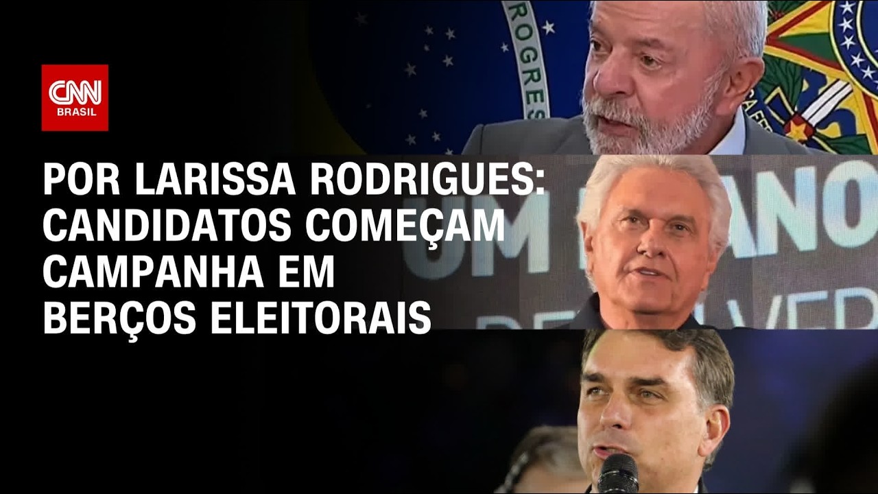 Eleições 2026: Candidatos começam campanha em berços eleitorais; entenda | AGORA CNN