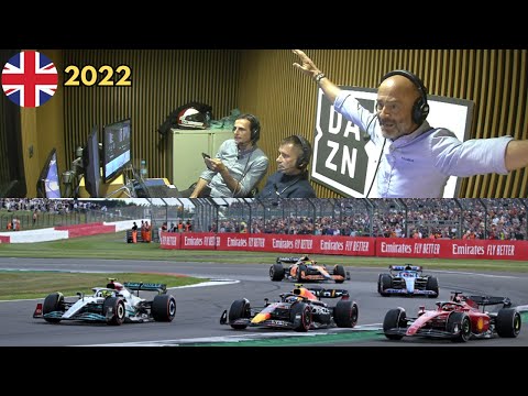 INCREIBLE REACCION DE LOS RELATORES ESPAÑOLES A LA BATALLA PEREZ-LECLERC-HAMILTON EN SILVERSTONE