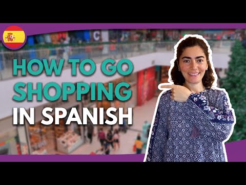 SPANISH Vocabulary and Phrases for SHOPPING 🛍️