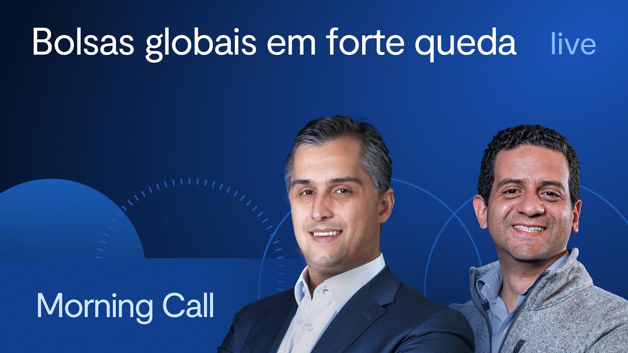 Bolsas globais em forte queda - Morning Call BTG – Jerson Zanlonrenzi e Vitor Melo, CFA – 05/08