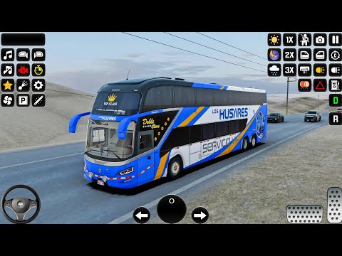 Offroad Coach Bus Driving 3D Game Simulator Android GamePlay 2026 #offroadcoach #busdriving 
