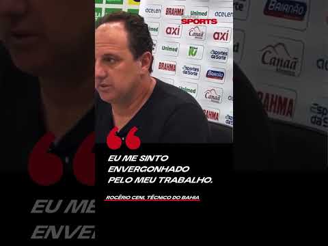 Depois da derrota para o América-MG, Rogério Ceni avaliou o próprio trabalho.