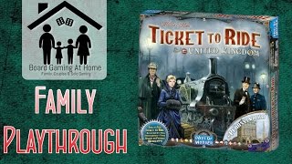 Ticket to Ride Pennsylvania Family Playthrough (Board Game Gameplay Overview, Runthrough & Review)