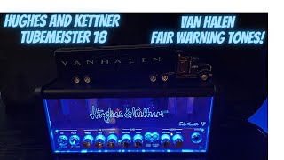 Video thumbnail for Hughes and Kettner 18 Review And Demo - This amp sounds like Van Halen Fair Warning! by Marty5150