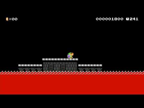 Dungeon B5 lava catacombs by firegamerX - Super Mario Maker 2 - No Commentary 1ca