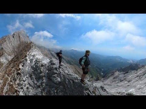 Ferrata Monte Contrario Alpi Apuane 2023