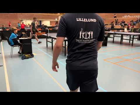 Aarhus Open: Benjamin Lillelund - Anders Nielsen