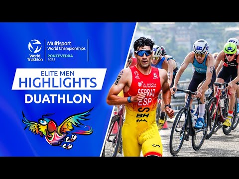 HIGHLIGHTS - MEN'S 2025 DUATHLON WORLD CHAMPIONSHIPS PONTEVEDRA