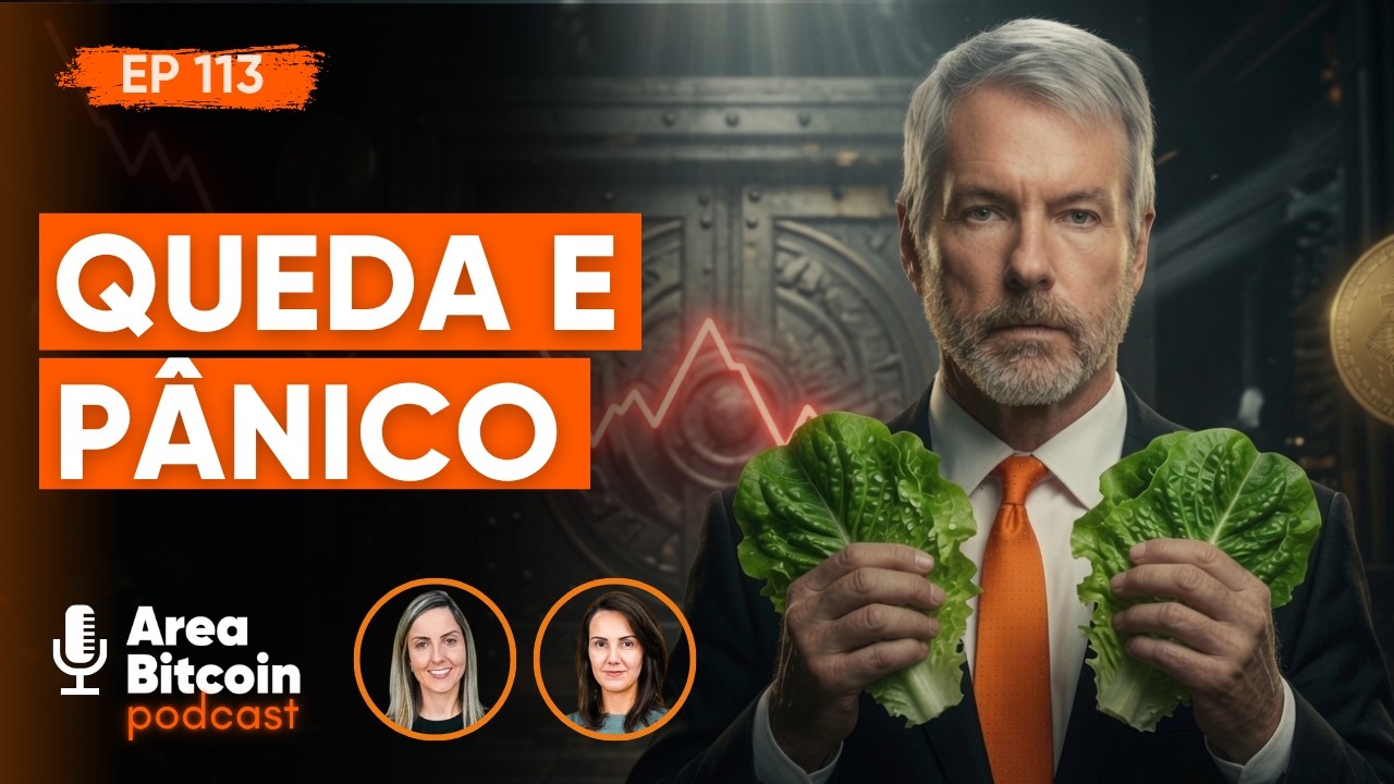 Bitcoin DESPENCA pra 66k, saylor VENDE, moedas na Mt Gox redistribuídas e pânico geral