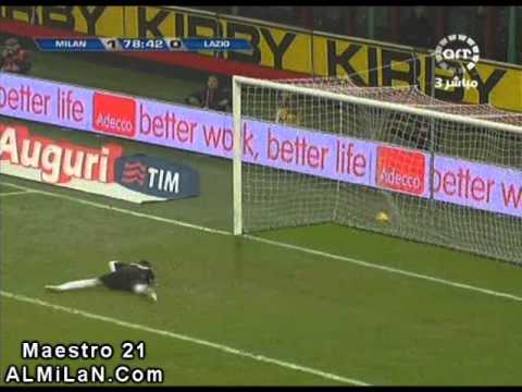 Highlights AC Milan 1-2 Lazio 03-12-2008