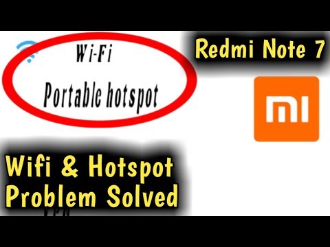 How to Fix Redmi Note 7 Wifi & Hotspot Problem Solved 2023
