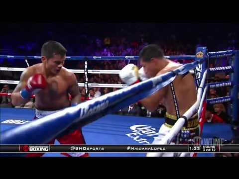 Marcos Maidana Vs Josesito Lopez Highlights
