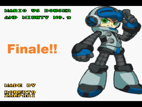 Mario Vs Bowser and Mighty No. 9 - 9 - FINAL - What Did I Just Play?...