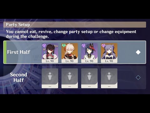 Mono-Electro Keqing/Beidou | 2.3/2.4 Spiral Abyss Floor 12 1st Half speedrun | Genshin Impact