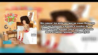 Jon Z - 420 (LETRA) ft. Myke Towers &amp; Newtone