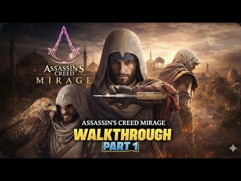 ASSASSIN’S CREED MIRAGE WALKTHROUGH PART 1 | FULL GAMEPLAY 4K HDR | NO COMMENTARY
