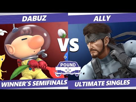 Pound 2019 SSBU - Liquid Dabuz (Olimar) VS  Ally (Snake) Smash Ultimate Winner's Semifinals