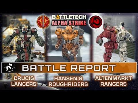 BattleTech Aces! Federate Suns vs Draconis Combine | BattleTech Alpha Strike Battle Report